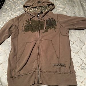 Element zip up hoodie M